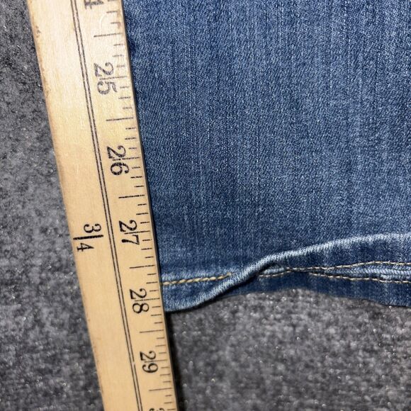 Levi's Totaling Shaping Jeans Womens Size 34 Blue Bootcut Stretch - Picture 7 of 9